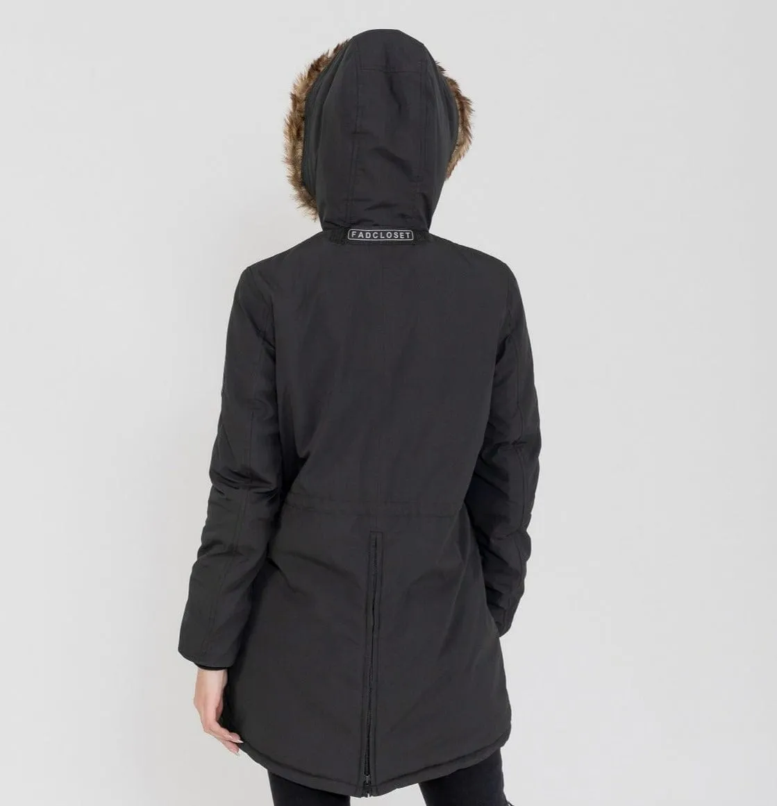 Women's Louise Ultra Lite Hooded Winter Parka Coat  | Fadcloset