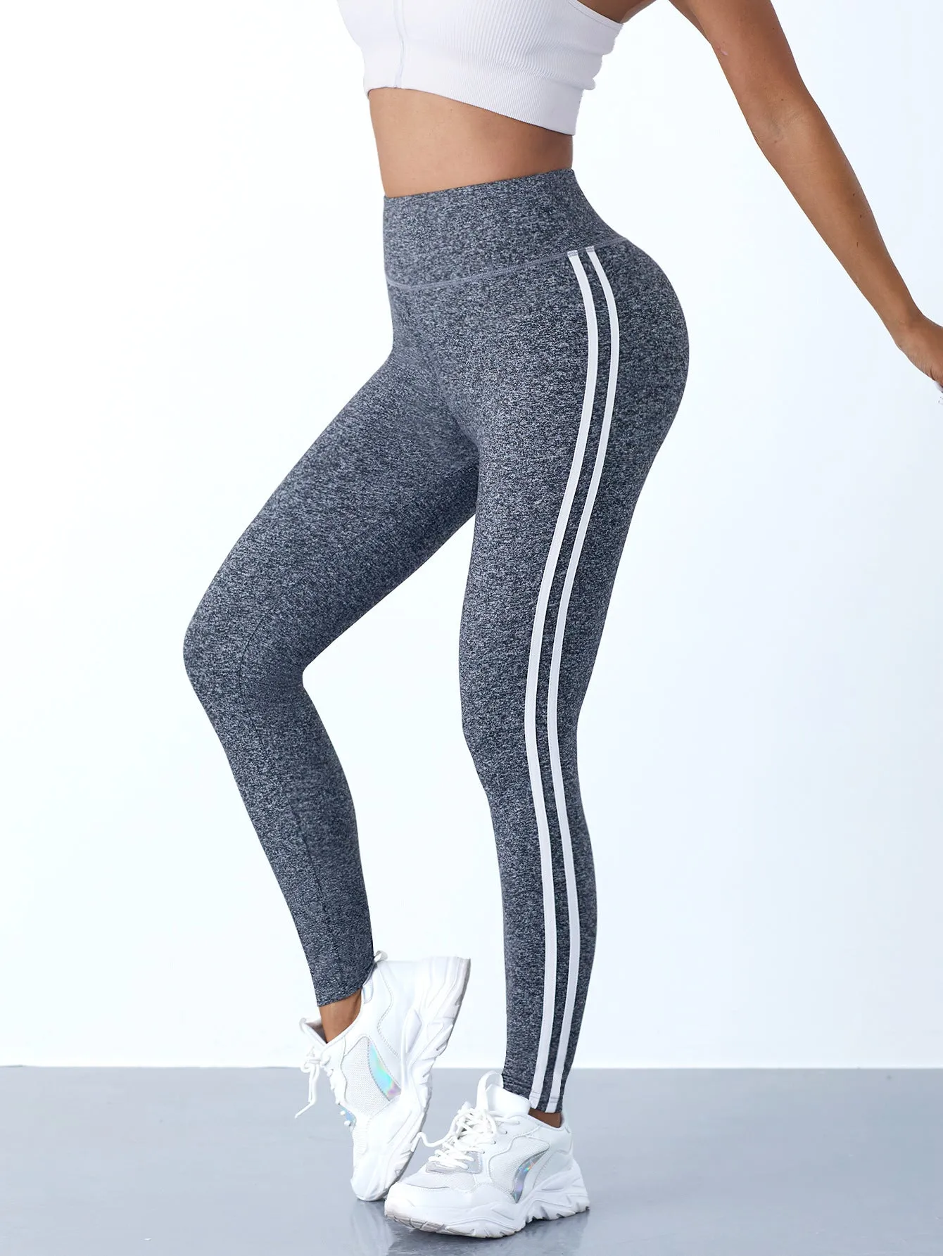 Yoga leggings, women's high waisted and hip lifting